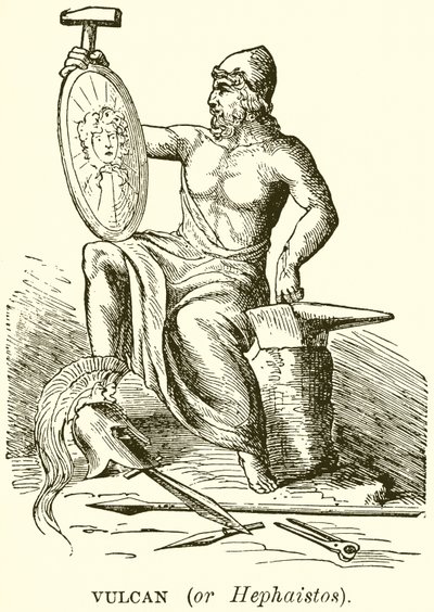 Vulkan (veya Hephaistos) by English School