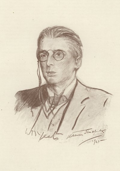 WB Yeats, İrlandalı şair by English School