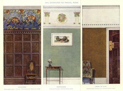 Ana Odalar için Duvar Süslemeleri by English School