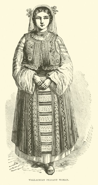 Eflaklı köylü kadın by English School