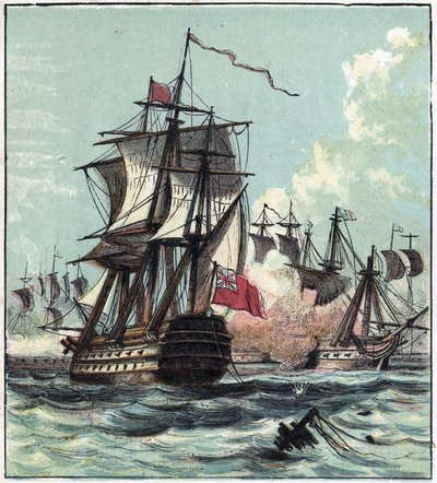 Devrim Savaşı: II. Prairial Yıl Savaşı (01/06/1794), Louis Thomas Villaret de Joyeuse tarafından komuta edilen Fransız filosu ile Ouessant açıklarında Amiral Howe