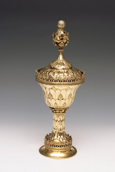 Wardens Grace Cup, c.1480 (gümüş yaldızlı) (ayrıca bkz. 239872) by English School