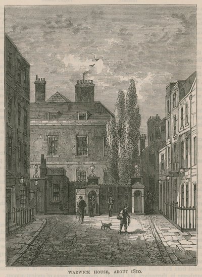 Warwick House, Londra, yaklaşık 1810
