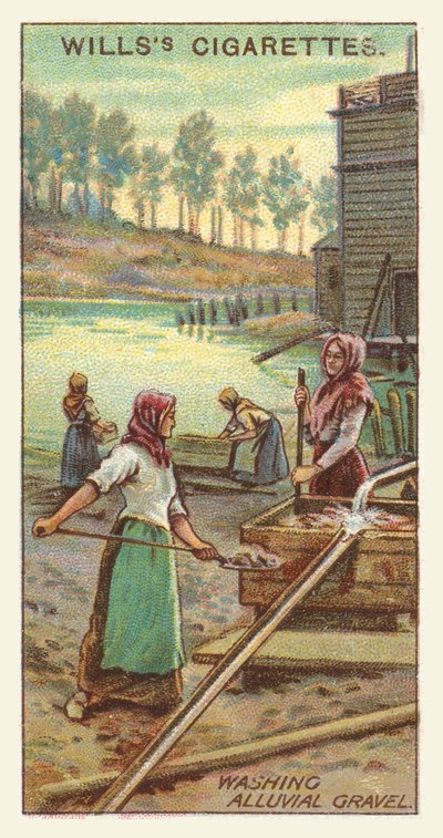 Alüvyal çakıl yıkama (kromolit) by English School