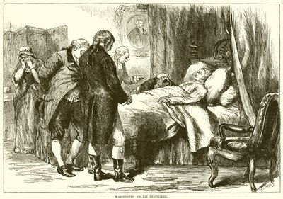 Washington ölüm döşeğinde by English School