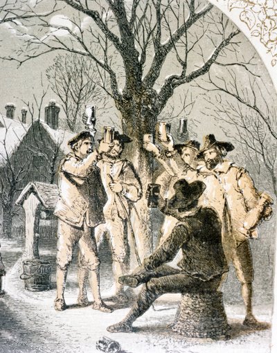 Elma Ağaçlarına Yelken Açmak, 1840 by English School