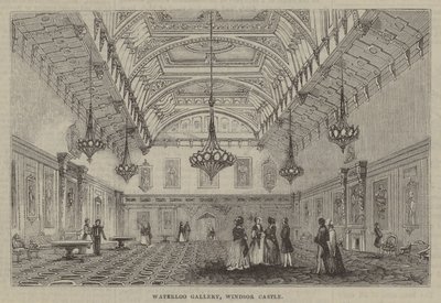 Waterloo Galerisi, Windsor Kalesi by English School