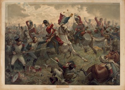 Waterloo, 'Old England's Annual' ile takdim edildi by English School