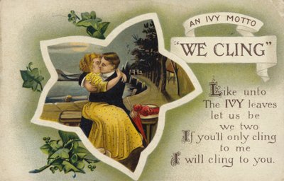 We Cling - Bir sarmaşık sloganı by English School