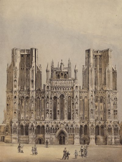 Wells Katedrali, Somerset by English School