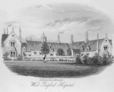 West Retford Hastanesi (gravür) by English School