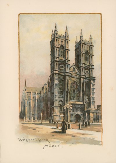 Westminster Manastırı by English School