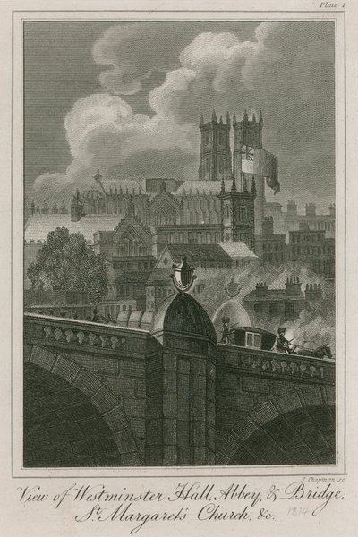 Westminster köprüsü by English School