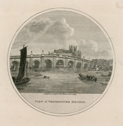 Westminster köprüsü by English School