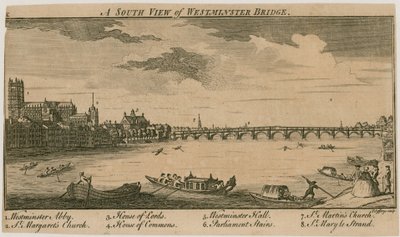 Westminster köprüsü by English School