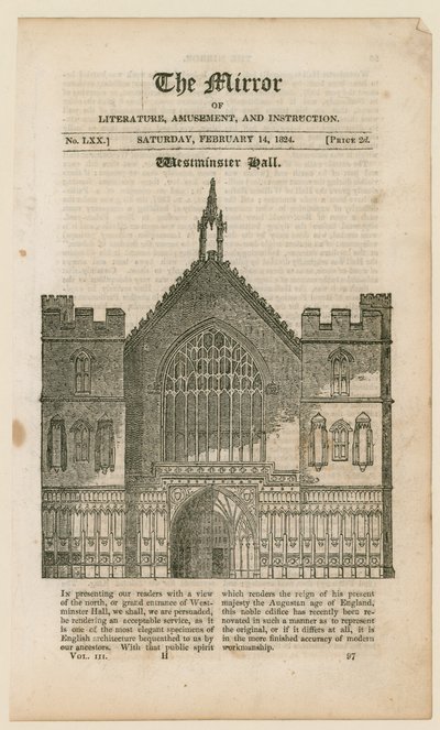 Westminster Salonu by English School