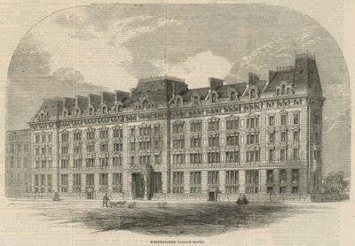 Westminster Palace Otel by English School