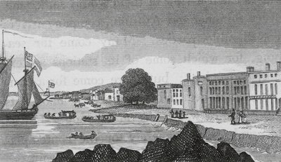 Weymouth (gravür) by English School