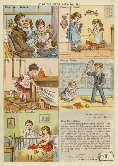 Küçük olanın yapabilecekleri (chromolitho) by English School