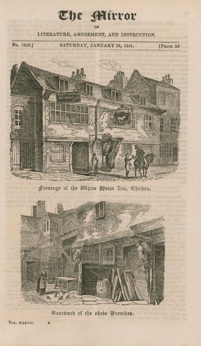 Beyaz At Hanı by English School