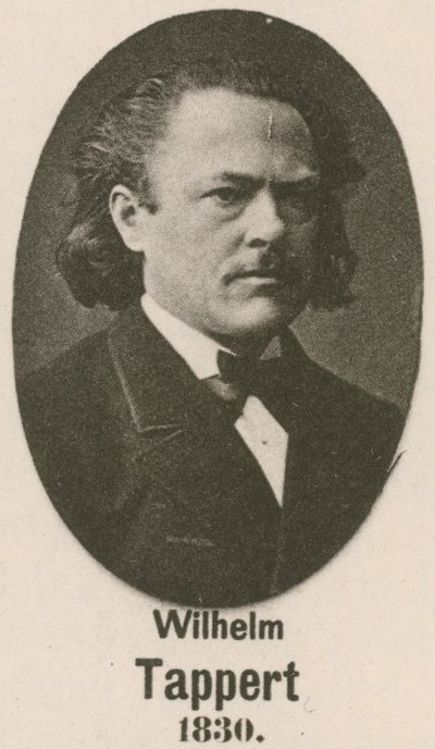 Wilhelm Tappert (gravür) by English School
