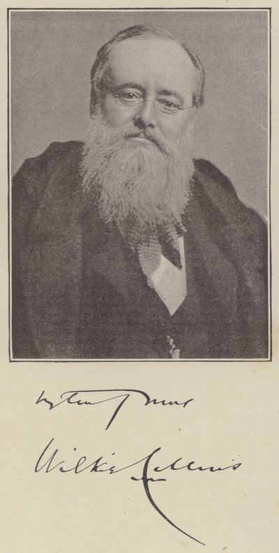 Wilkie Collins (gravür) by English School