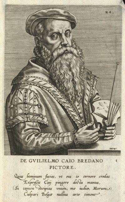 Breda Willem Key, ressam by English School