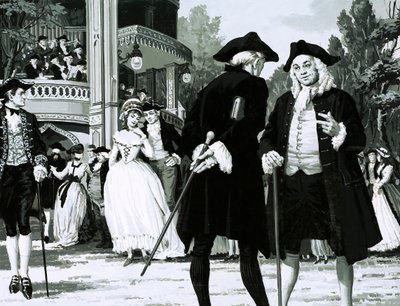 William Hogarth, Vauxhall Bahçeleri
