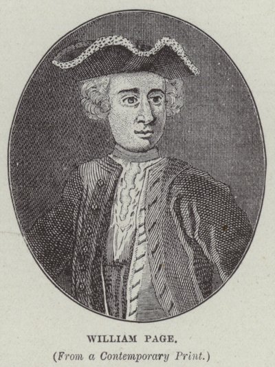 William Sayfa (gravür) by English School