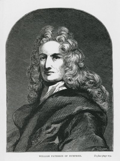 Dumfriesli William Paterson (gravür) by English School