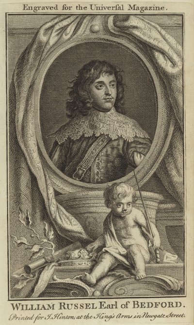William Russel, Bedford Kontu by English School