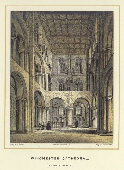 Winchester Katedrali, kuzey transept by English School