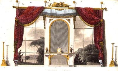Bir Boudoir için Pencere Perdesi, Ackermann