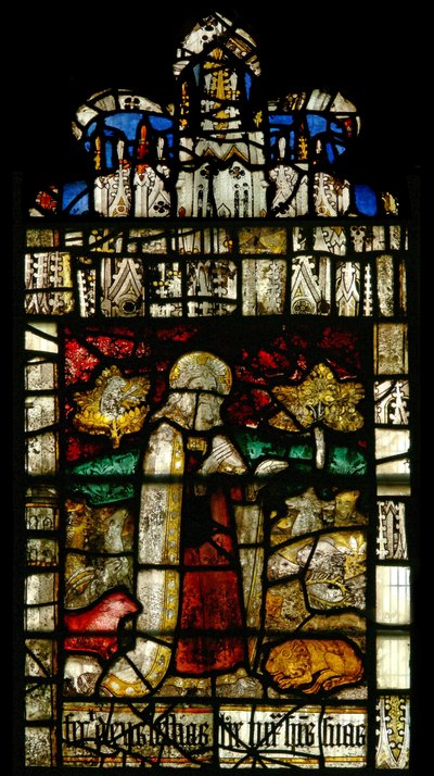 Yaratılışı gösteren S2 penceresi by English School