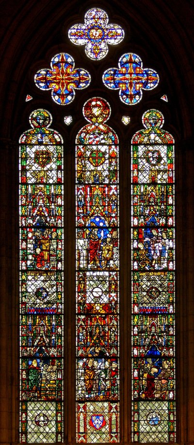 St Nicholas penceresini gösteren w26 penceresi by English School