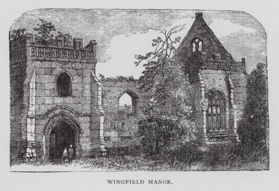 Wingfield Malikanesi (gravür) by English School