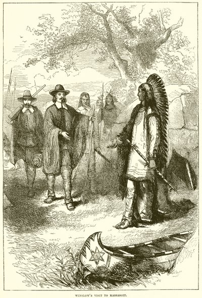 Winslows Massasoit Ziyareti by English School