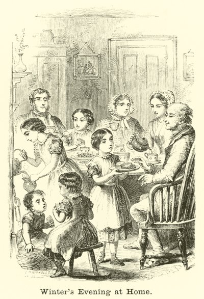 Evde Kış Akşamı by English School