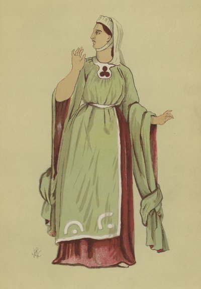 I. Henry dönemi kadın kıyafetleri by English School