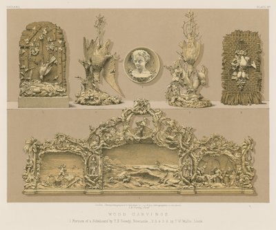 Ahşap oymalar by English School