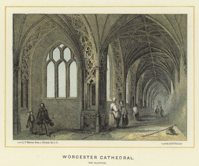 Worcester Katedrali, manastırlar by English School