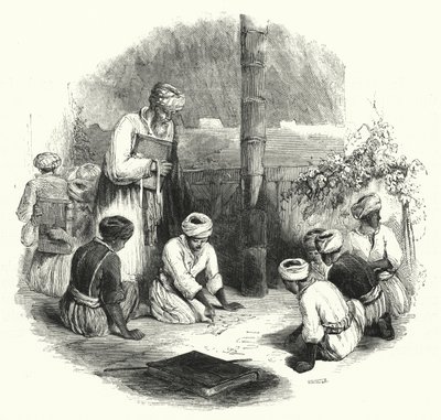 Yazma (gravür) by English School