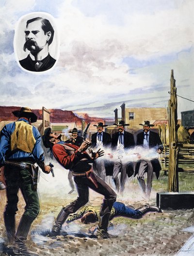 Wyatt Earp ve OK Corral Savaşı by English School