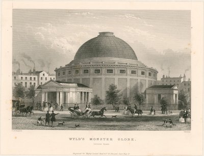 Wylds Canavar Küre, Leicester Meydanı by English School