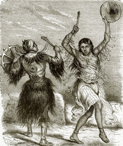Yakut Şamanları veya iblis kovucular by English School
