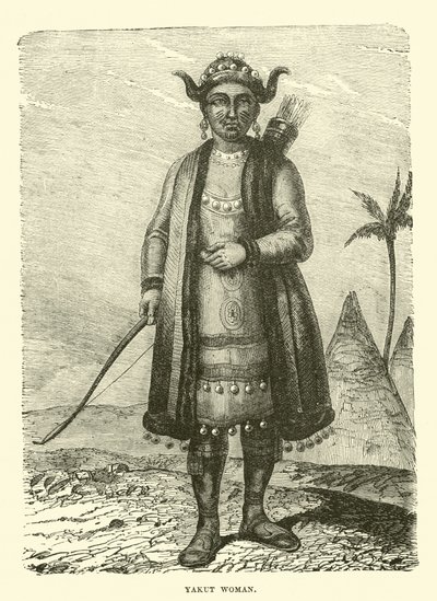 yakut kadını by English School