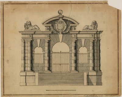 York Merdivenleri, Inigo Jones, 1626 dolayları by English School