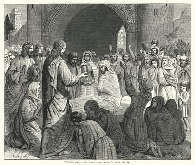 Genç adam, sana diyorum ki, ayağa kalk, VII. by English School