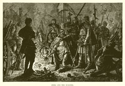 Ziska ve Hussites by English School