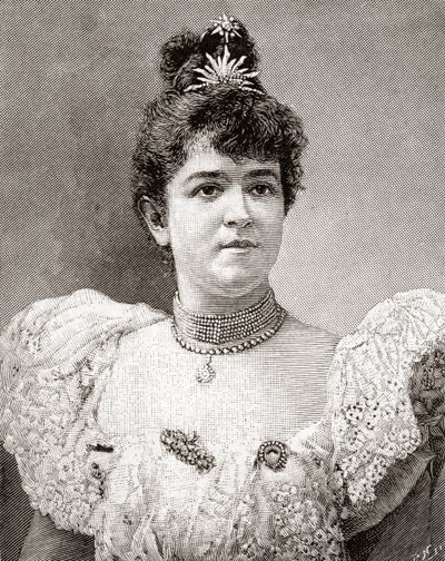 Zelie de Lussan by English School
